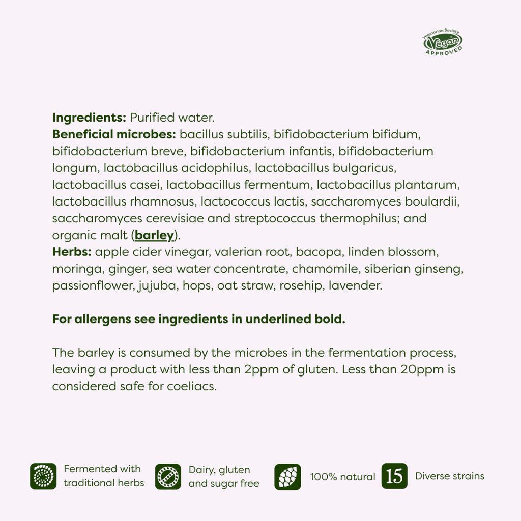 Sleep - Liquid Probiotic with Valerian Root and Lavender - Image 2