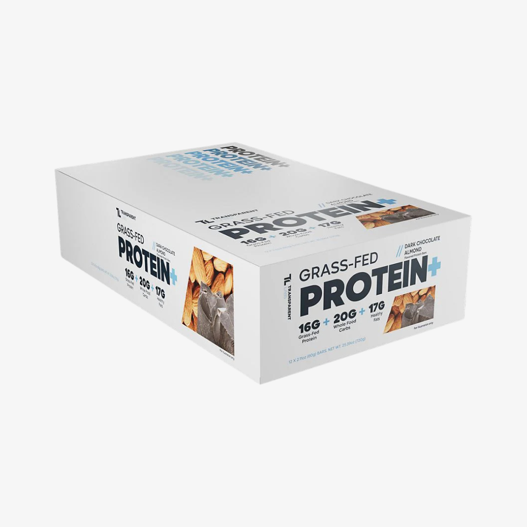 Grasgefütterte Proteinriegel mit dunkler Mandelschokolade - Image 3