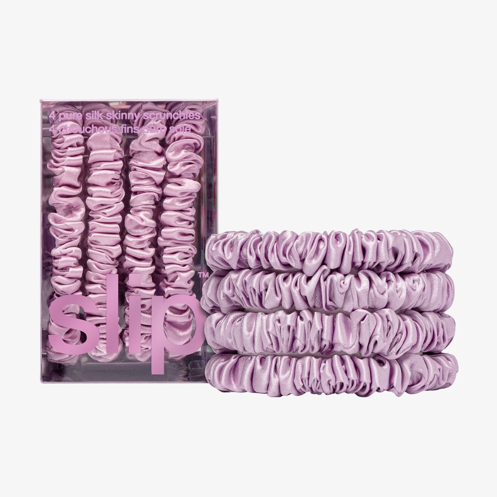 Pure Silk Skinny Scrunchies - Wildflower - Image 1