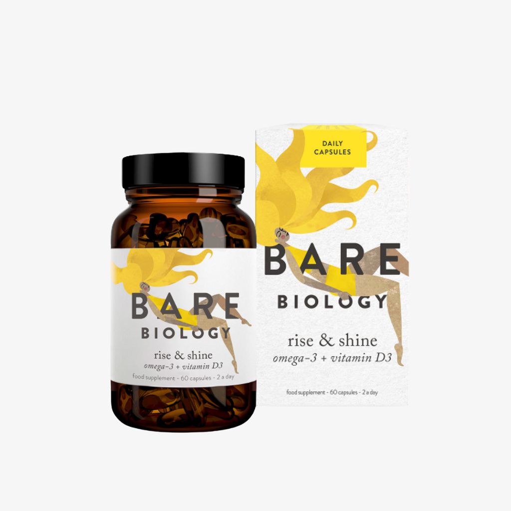 Rise & Shine Omega 3 with Vitamin D3 Capsules - Image 1