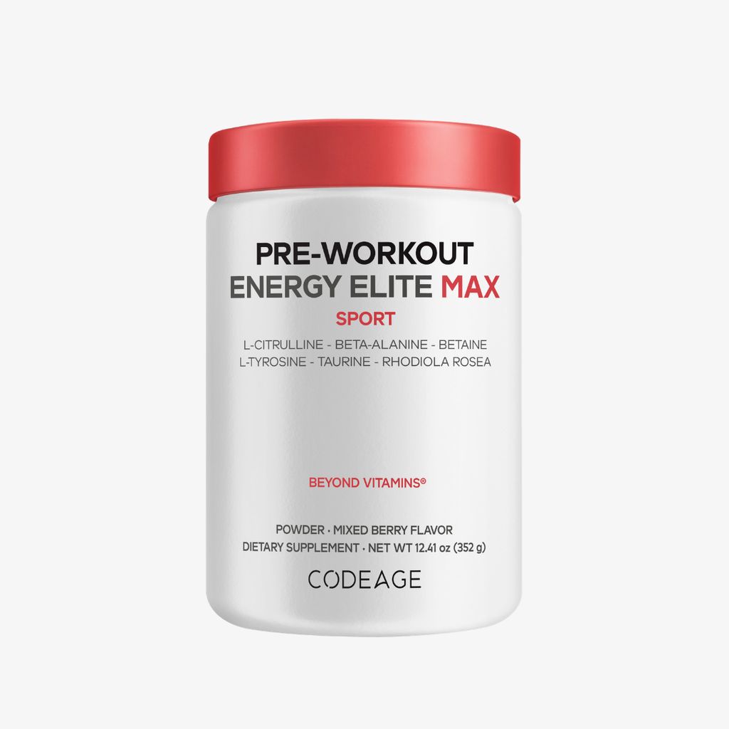 Pre-Workout Energy Elite Max - Mixed Berry - Image 1