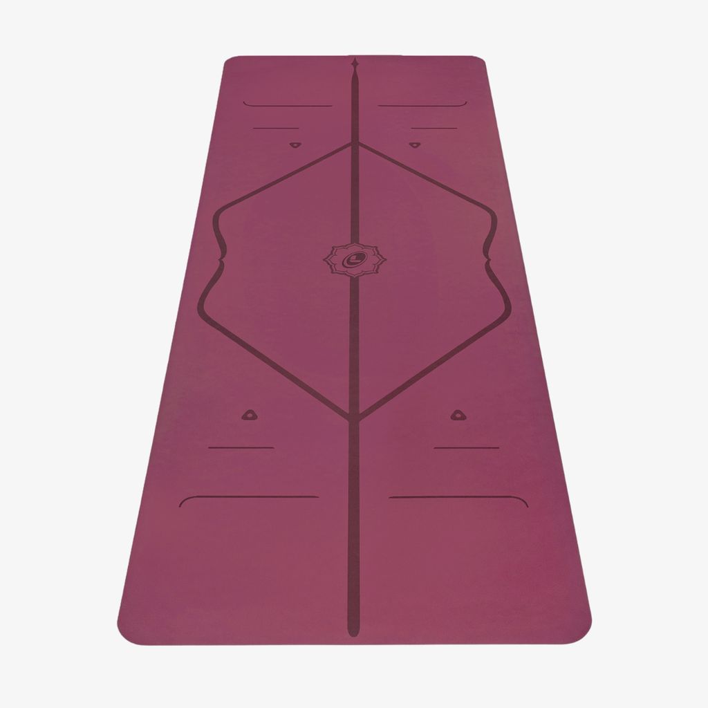 Liforme Classic Yoga Mat - Maroon - Image 1