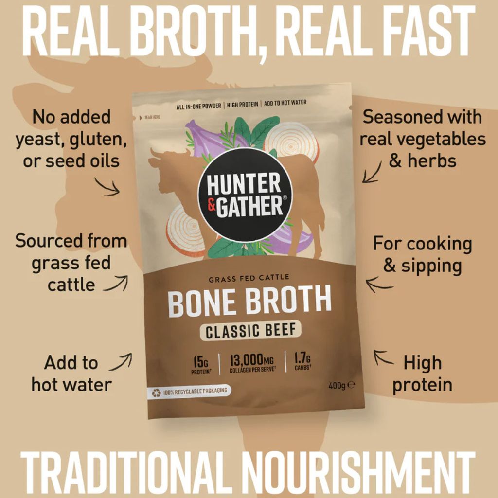 Grass Fed Beef Bone Broth - Classic Beef - Image 3