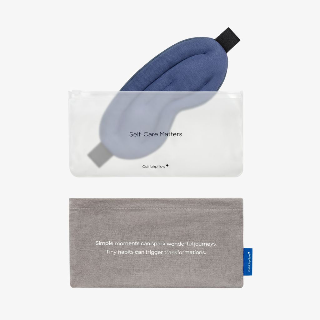 Hot & Cold Eye Mask - Ocean Blue - Image 4