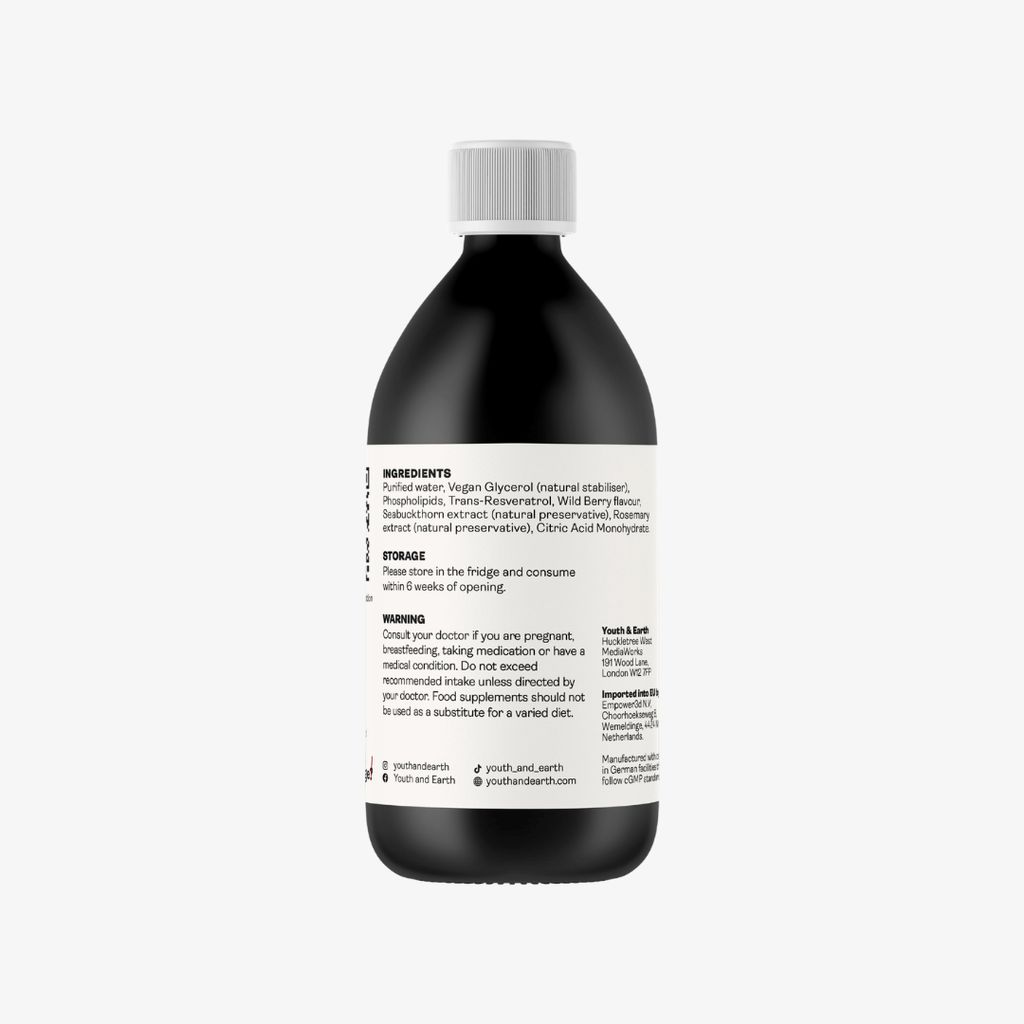Liposomal Resveratrol 200mg – Wild Berry Flavour - Image 2