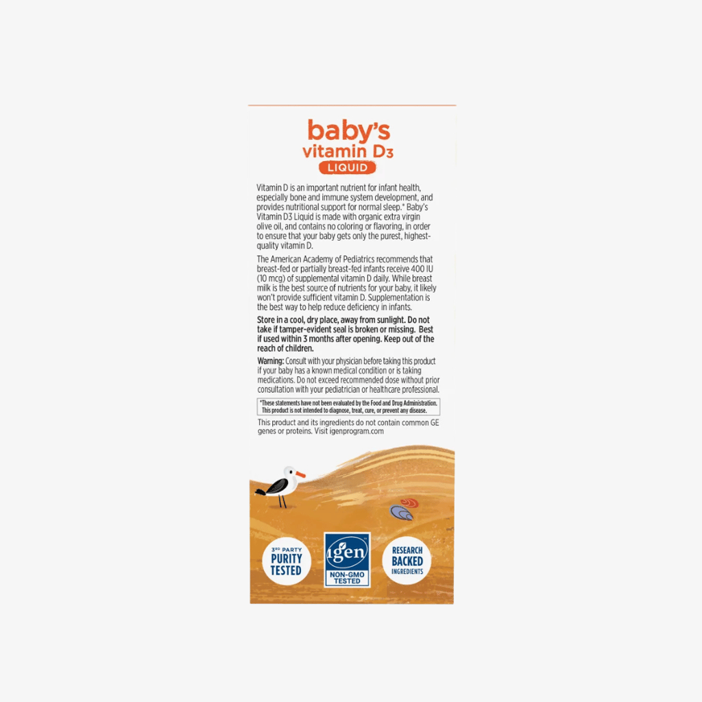 Baby's Vitamin D3 Liquid - Image 3