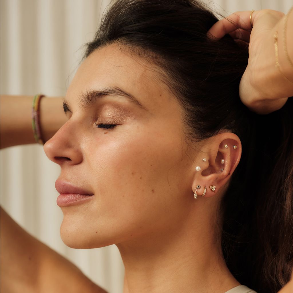 Soma Stud Set - Gold - Image 2
