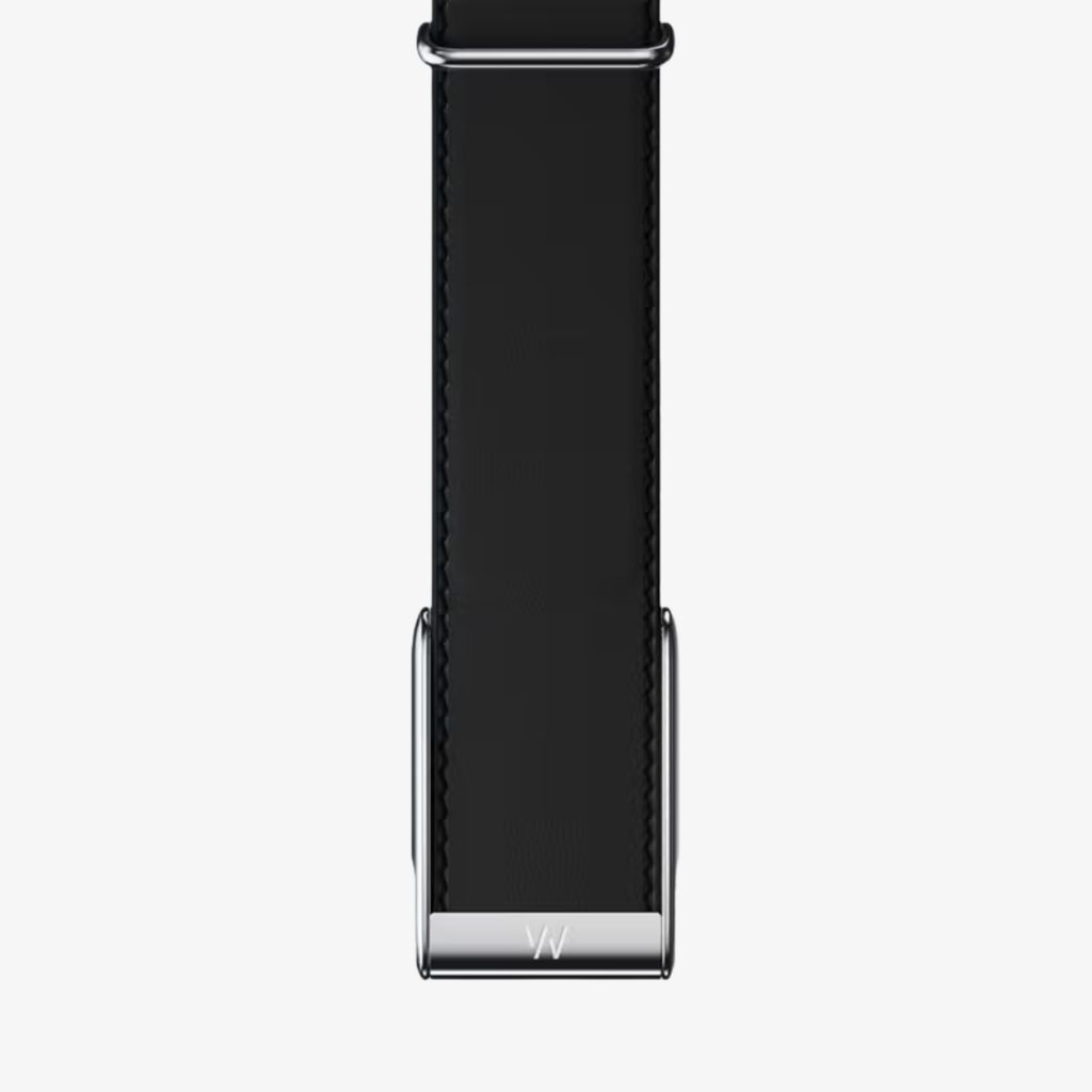 LeatherLuxe Straight Band - MG - Black/Cream with Titanium - Image 5