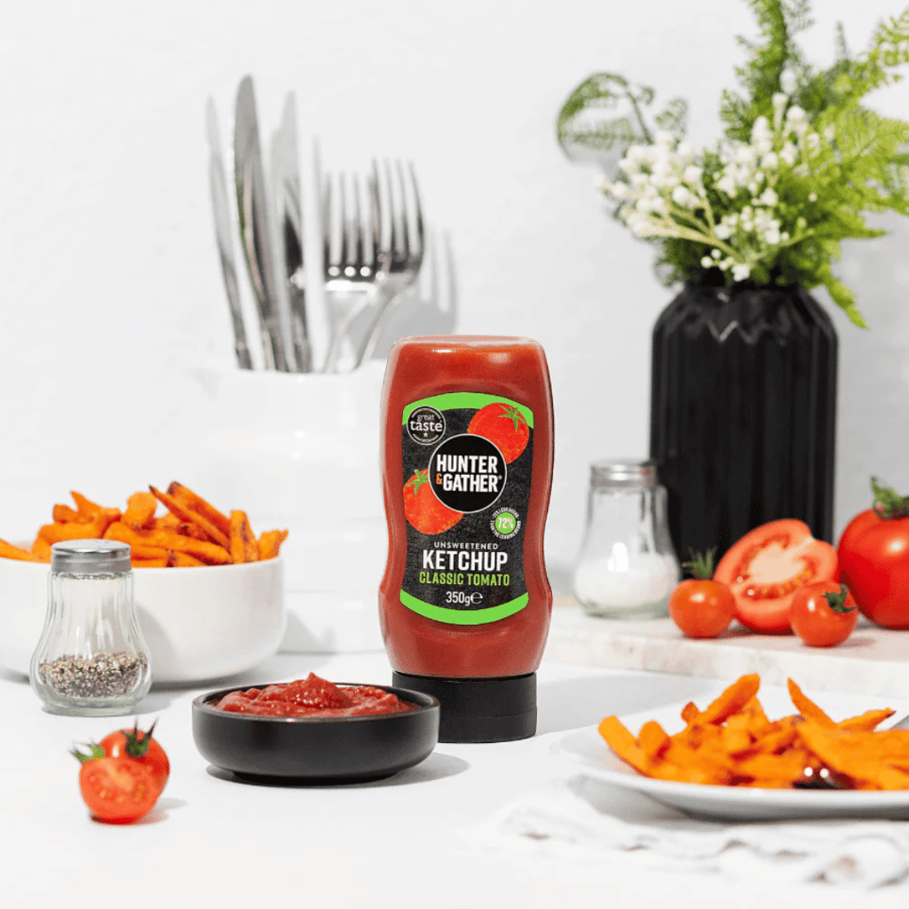 Unsweetened Classic Tomato Ketchup - Squeezy Bottle - Image 3