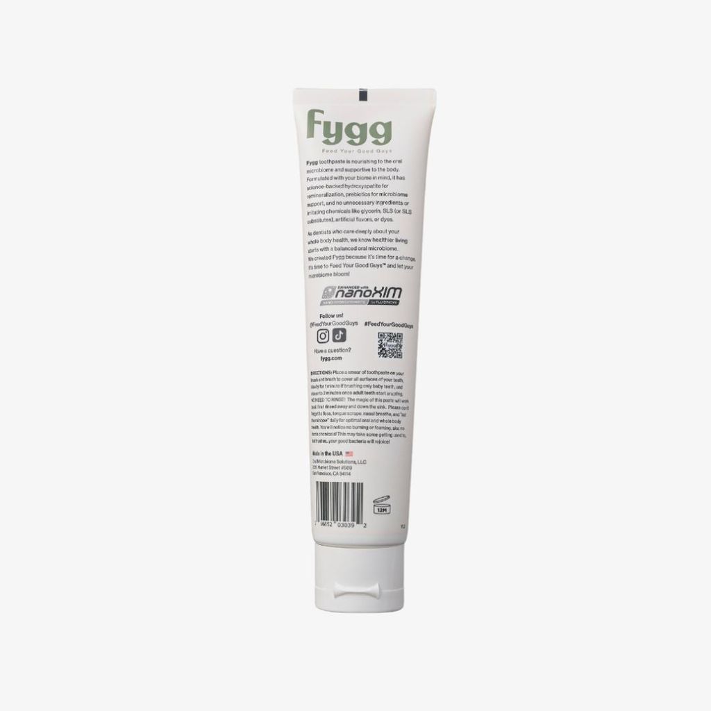 Nano-Hydroxyapatite Toothpaste with Prebiotics - Mild Mint - Image 2