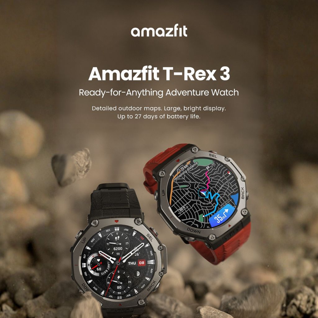 Amazfit T-Rex 3 - Haze Gray - Image 2
