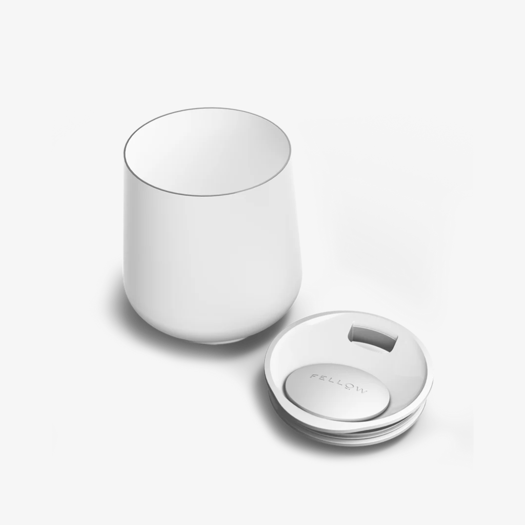 Ruby Wine Tumbler - Matte White - Image 3