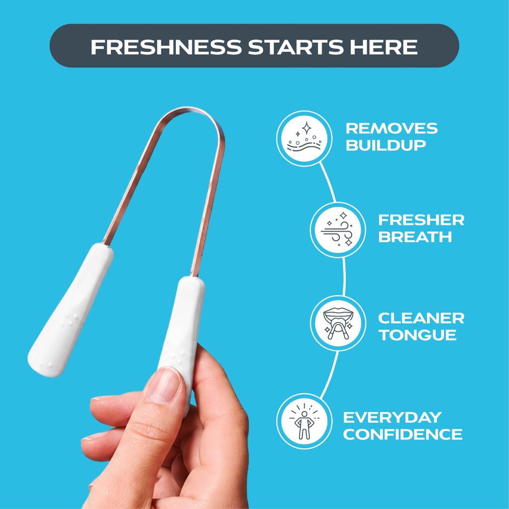 Copper Tongue Cleaner - Image 3