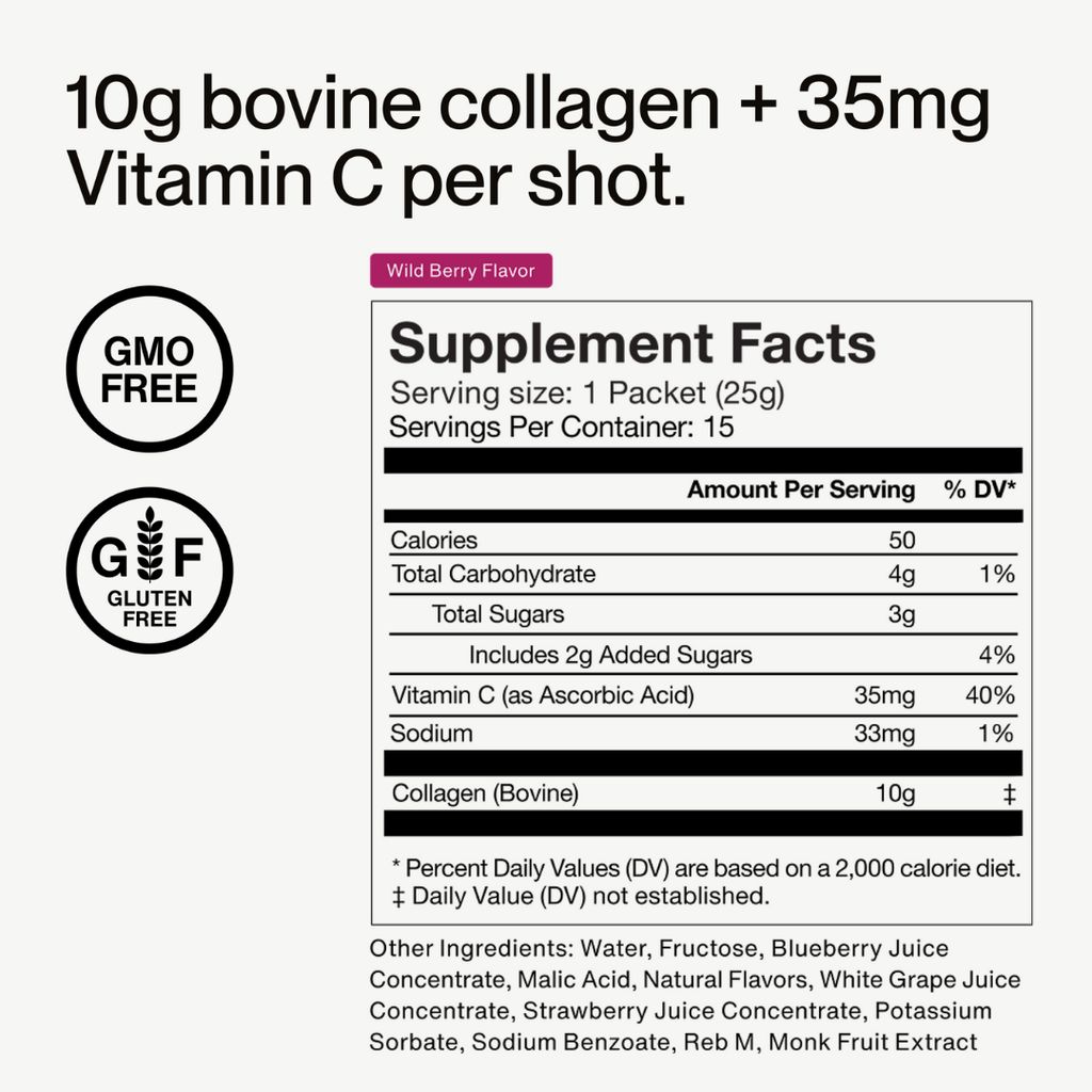 Collagen Shot - Wild Berry - Image 2