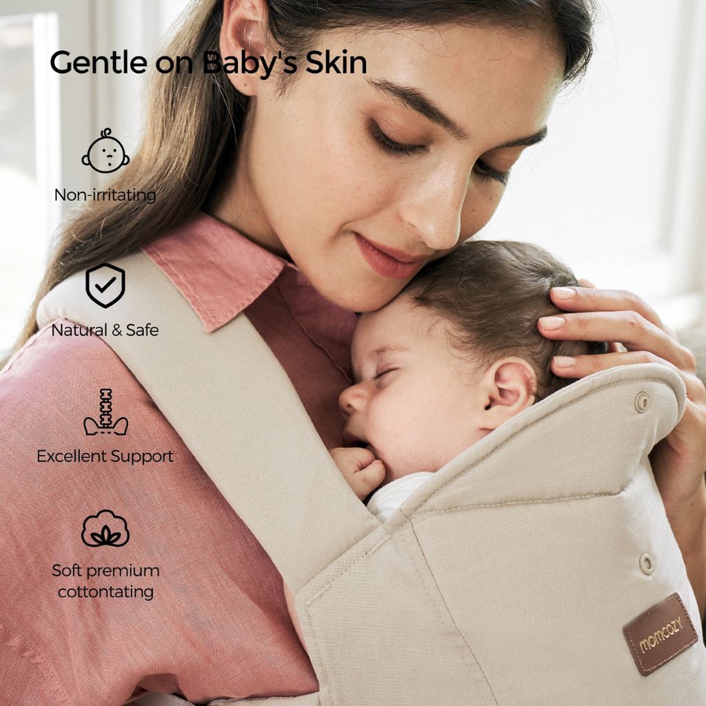 WeeSnug Newborn Carrier - Khaki - Image 3