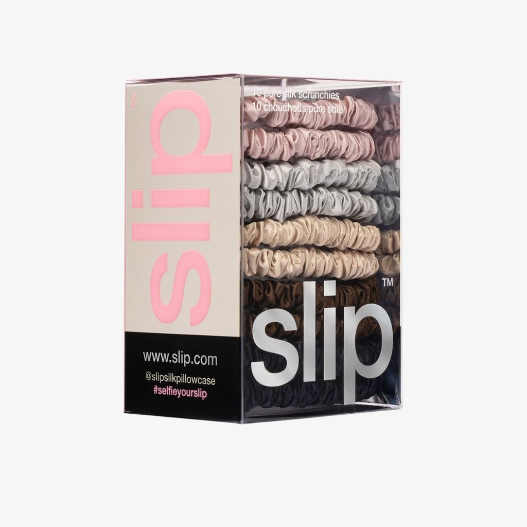 Pure Silk Skinny Scrunchies - Mixed - Image 3