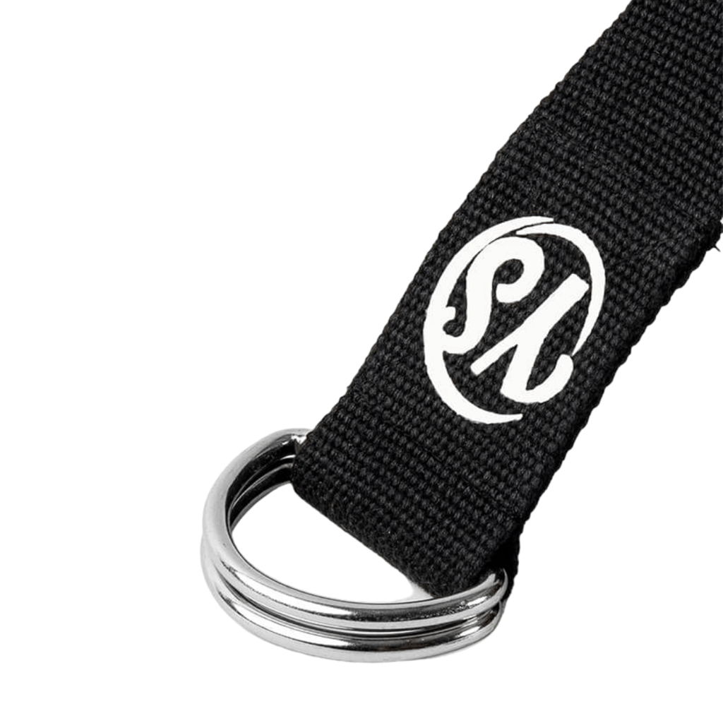 Belt Strap Metal D-Ring Buckle - Black - Image 3