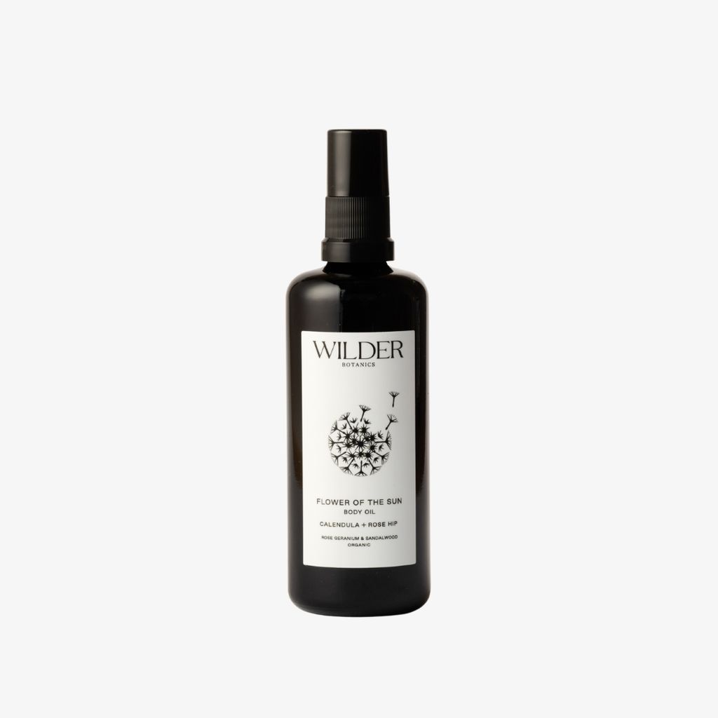 Flower of the Sun Body Oil - Calendula Oil, Rose Hip Oil, Sandalwood - Image 1