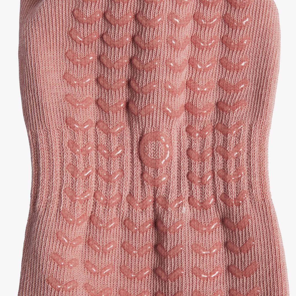 ÔWEAR Essentials Pilates-Socken mit Grip – Rosa - Image 3
