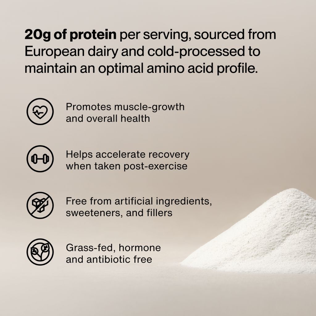 Grass Fed Whey Protein Isolate Powder - Vanilla - Image 4