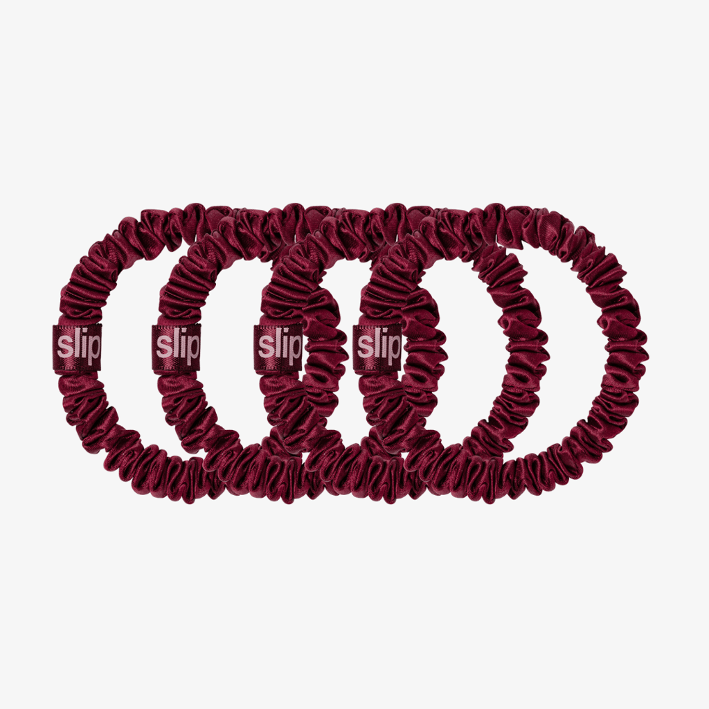 Skinny Scrunchies - Maroon - Image 1