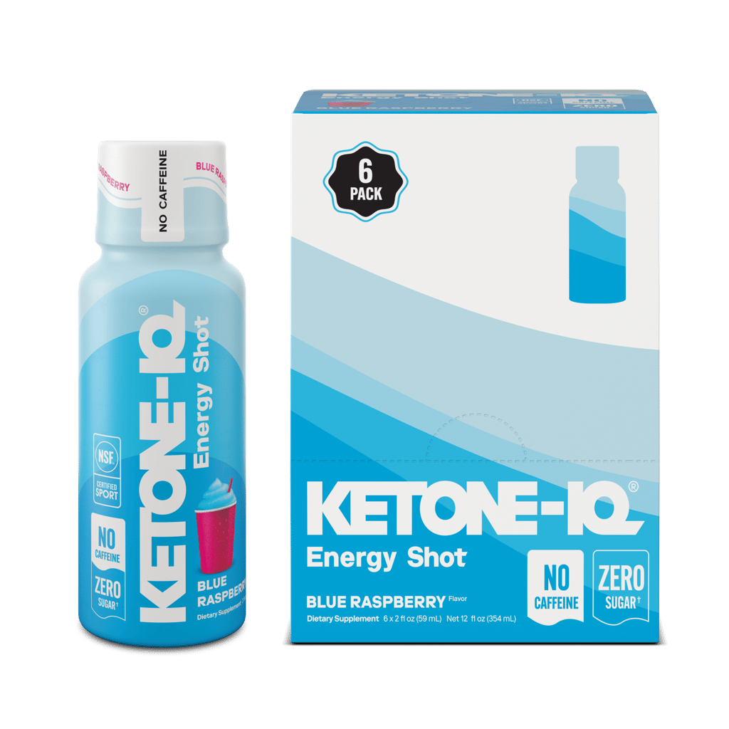 Ketone-IQ No Caffeine Shot - Blue Raspberry - Image 1
