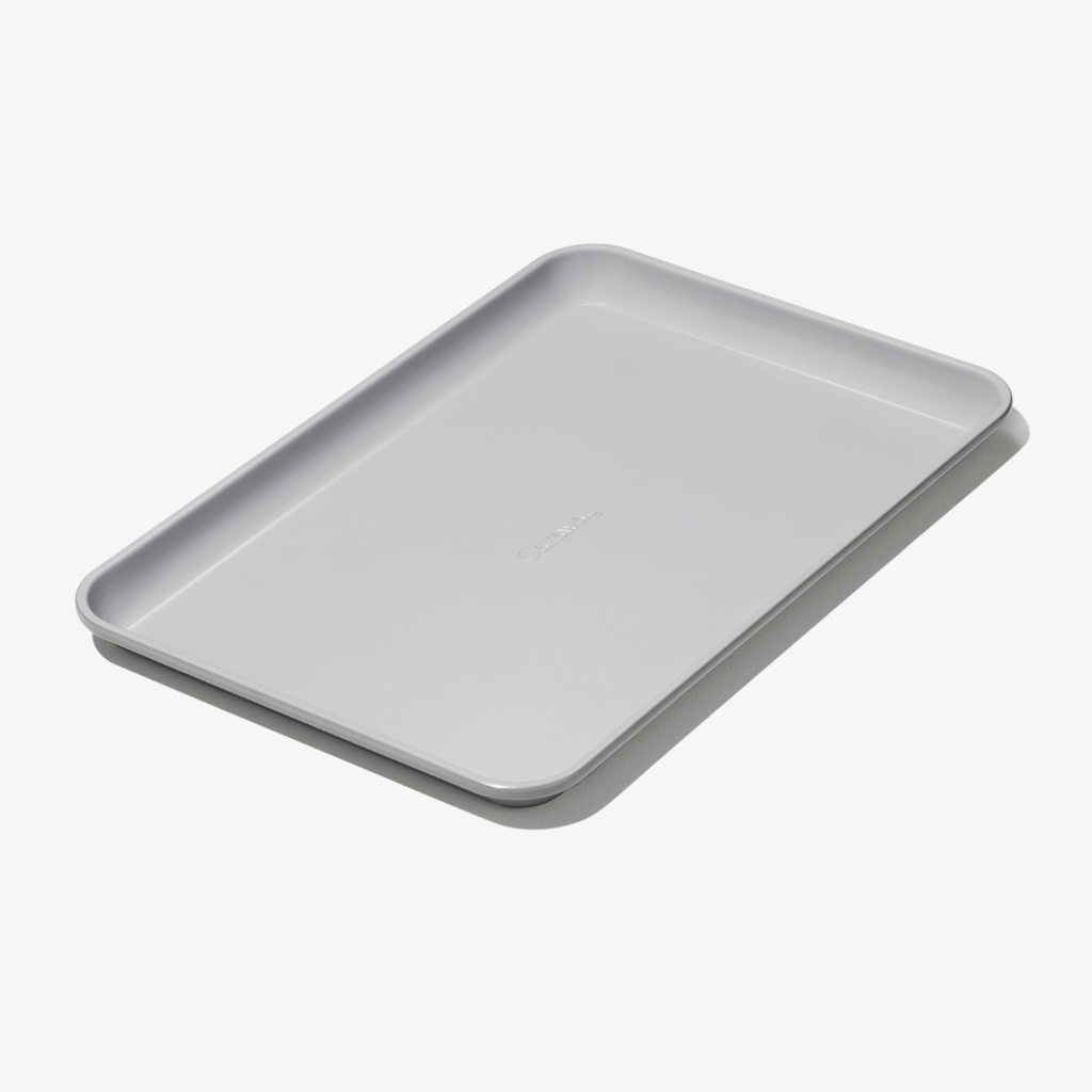 Non-Stick Ceramic Baking Sheet Gray - Image 3