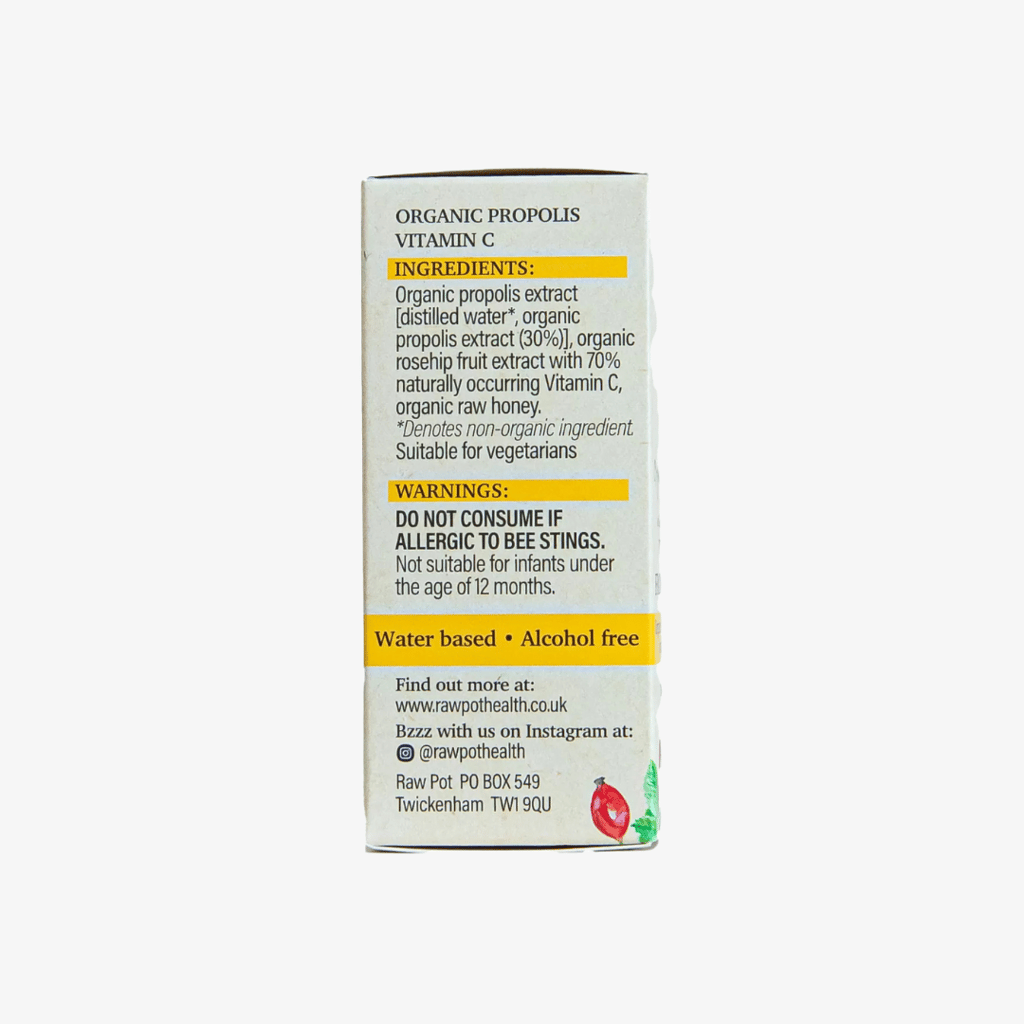 Raw Pot Propolis and Vitamin C Spray - Image 2