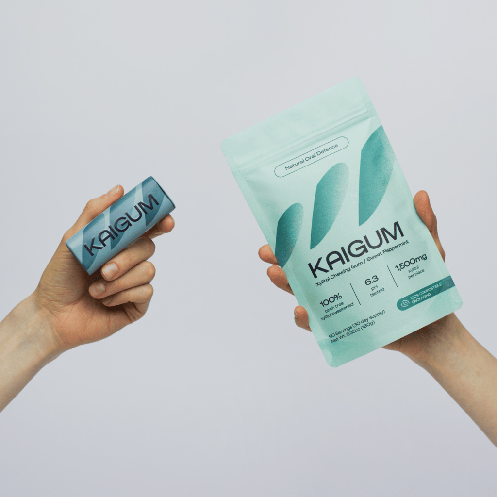 Natural Chewing Gum - Sweet Peppermint - Image 4