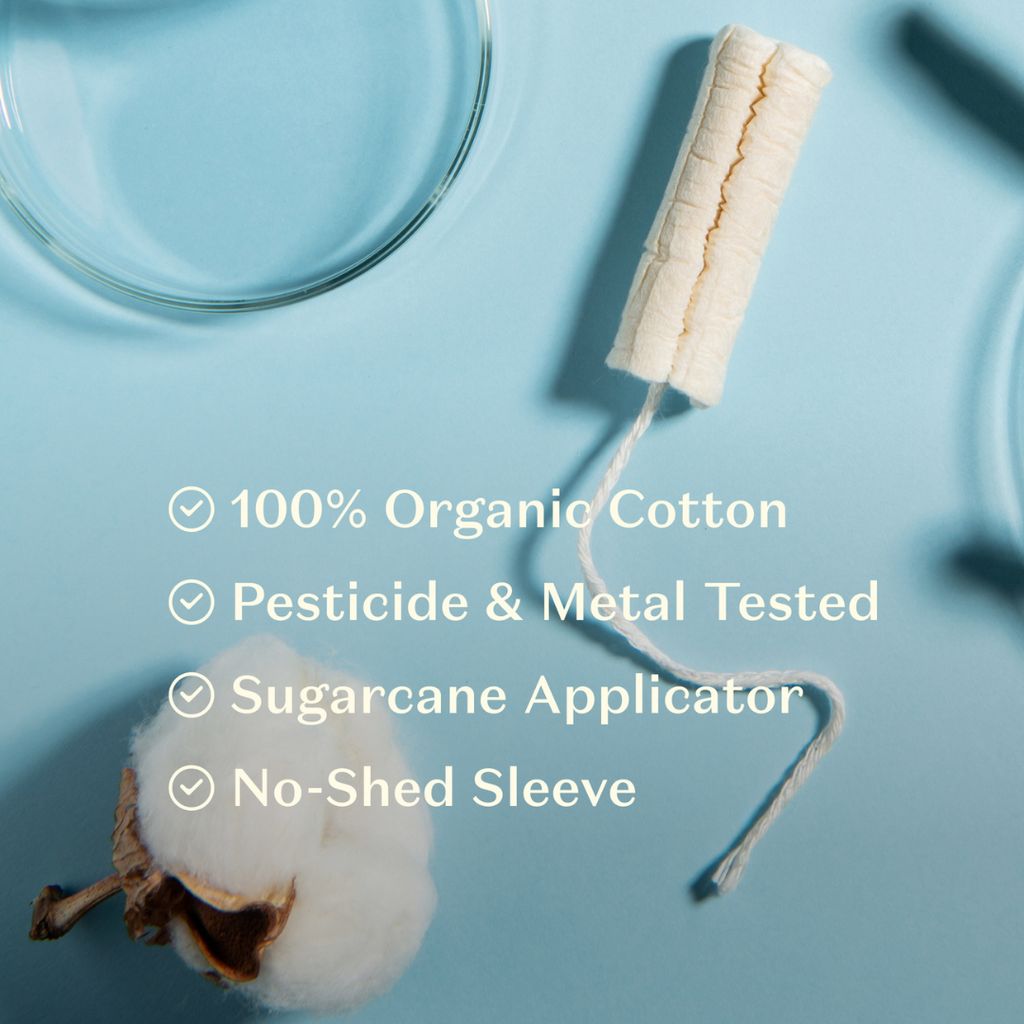 Organic Non-Toxic Tampons Regular - Image 2