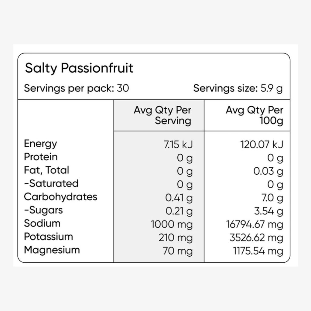 Everyday Hydration Salts - Salty Passion Fruit Tub - Image 2