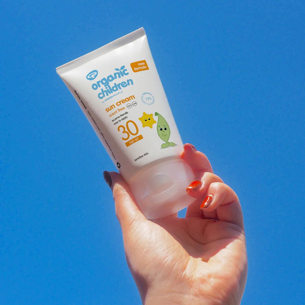 Organic Children Scent Free Sun Cream SPF30 - Image 4