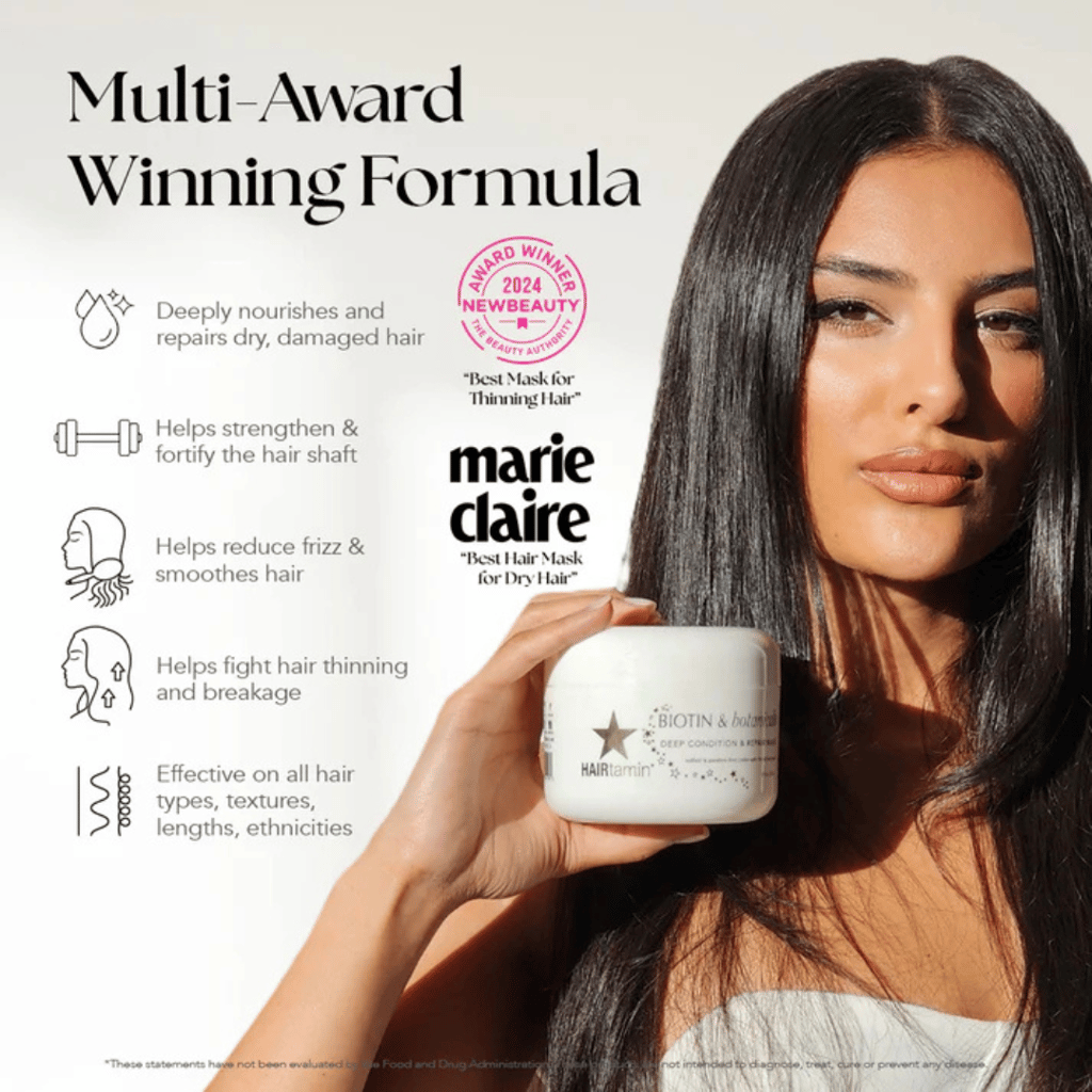 Biotin & Botanicals Deep Condition & Repair Hair Mask - Image 4