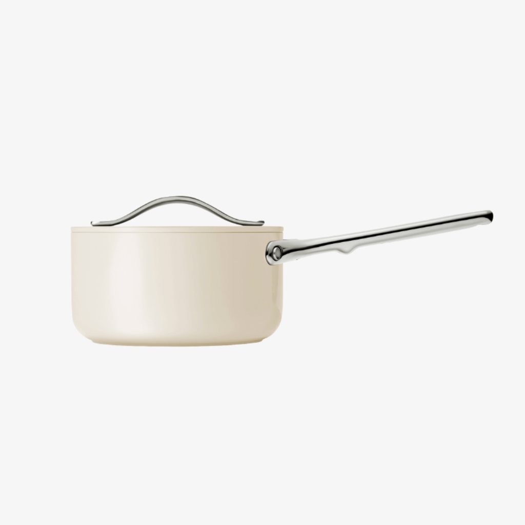 Non-Toxic Ceramic Non-Stick Cookware Set Cream - Image 4