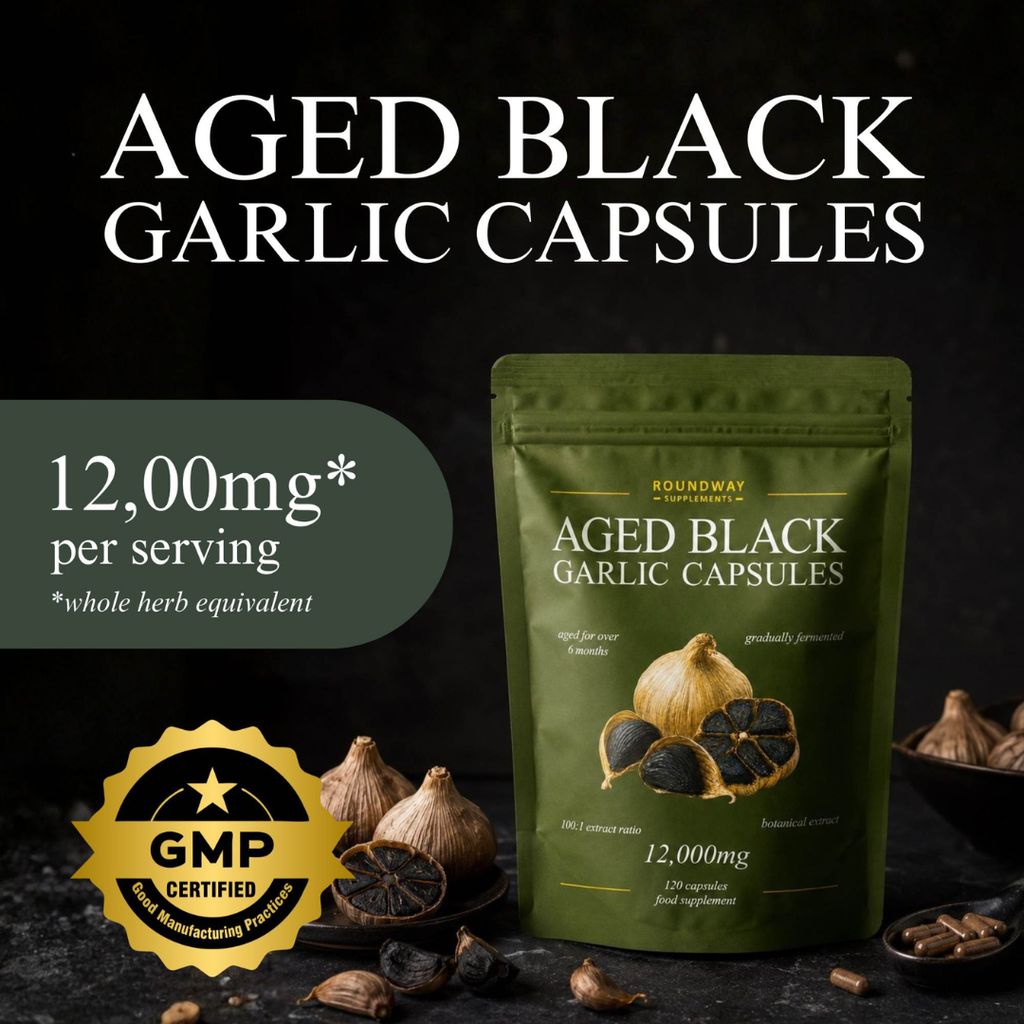 Aged Black Garlic Capsules - Image 4