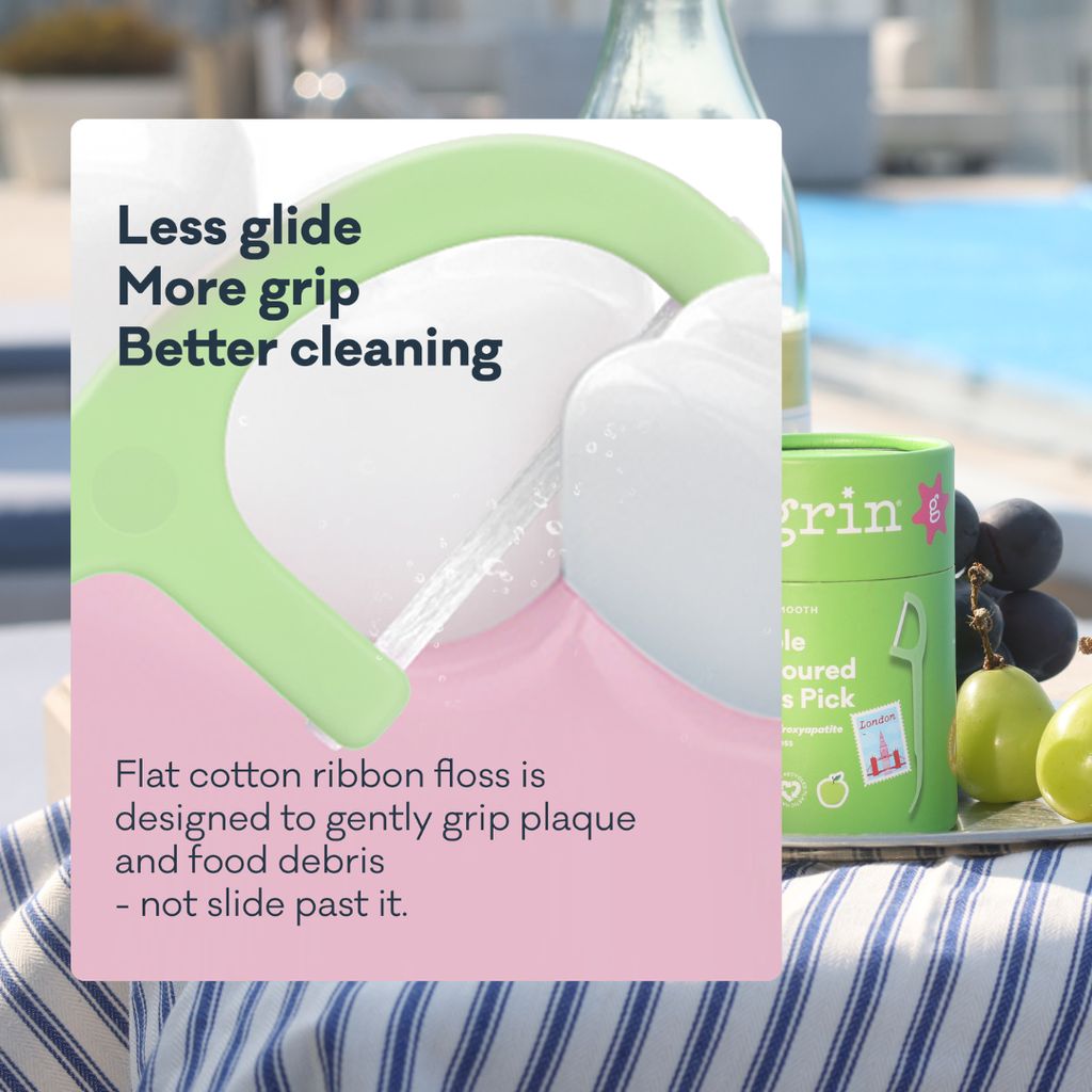 Ultra Smooth N-HA Infused Floss Picks Canister - Apple - Image 4