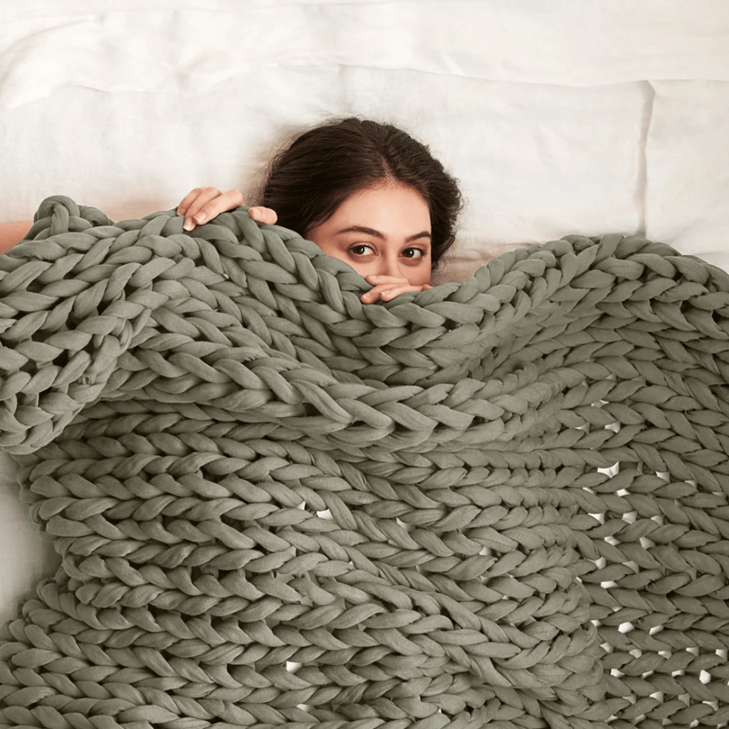Tencel Weighted Blanket - Sage - Image 4