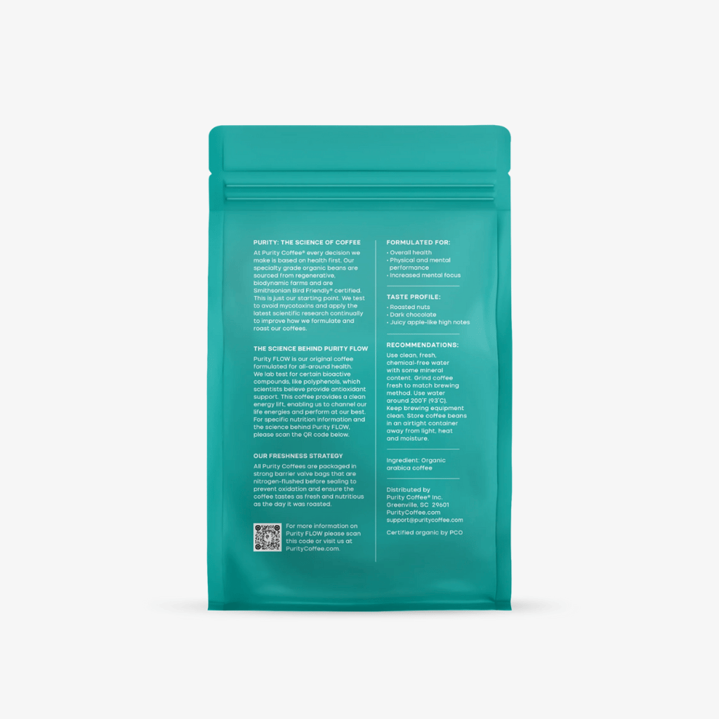 FLOW: Original Medium Roast Whole Bean Coffee - Image 3