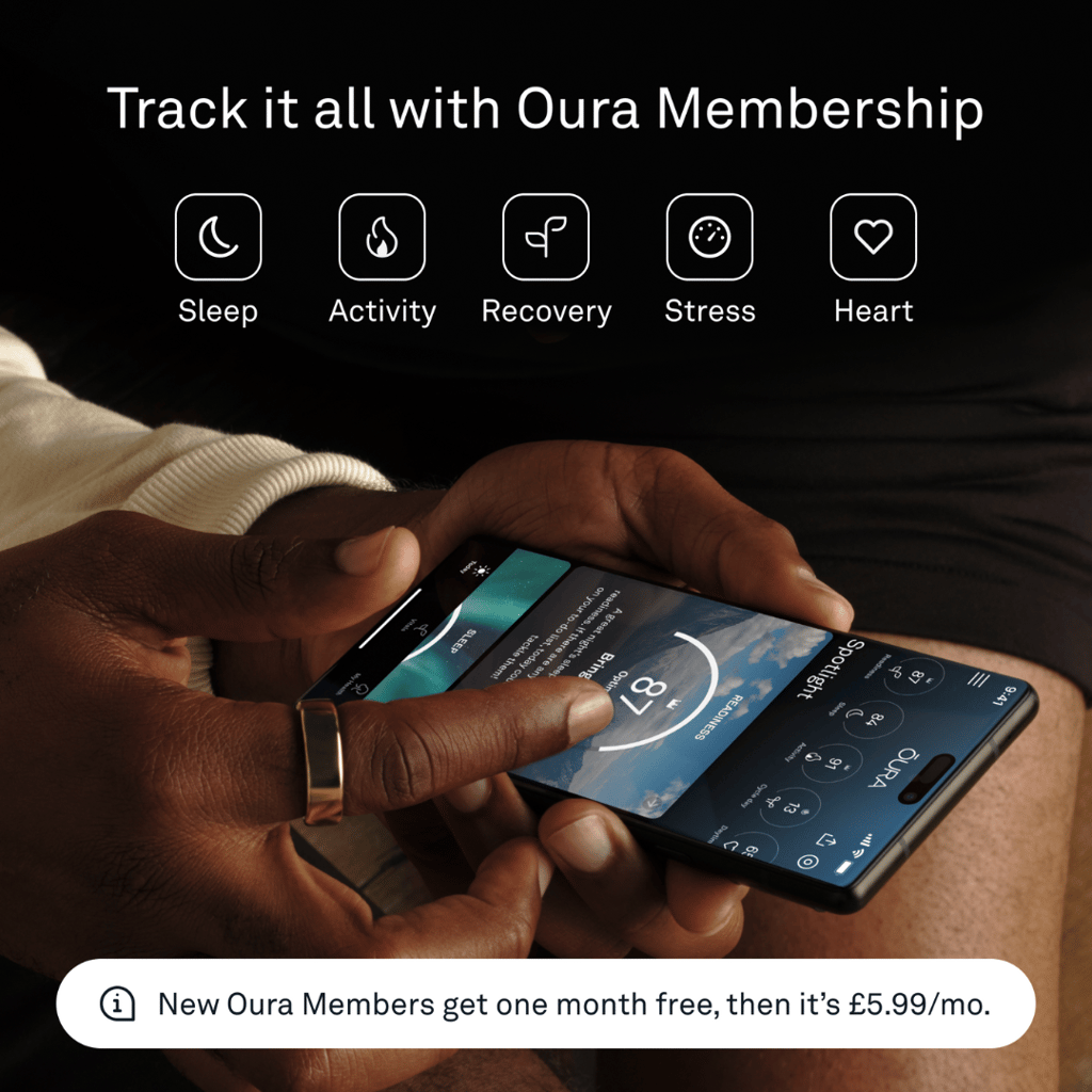Oura Ring Gen3 Horizon - Gold - Image 6