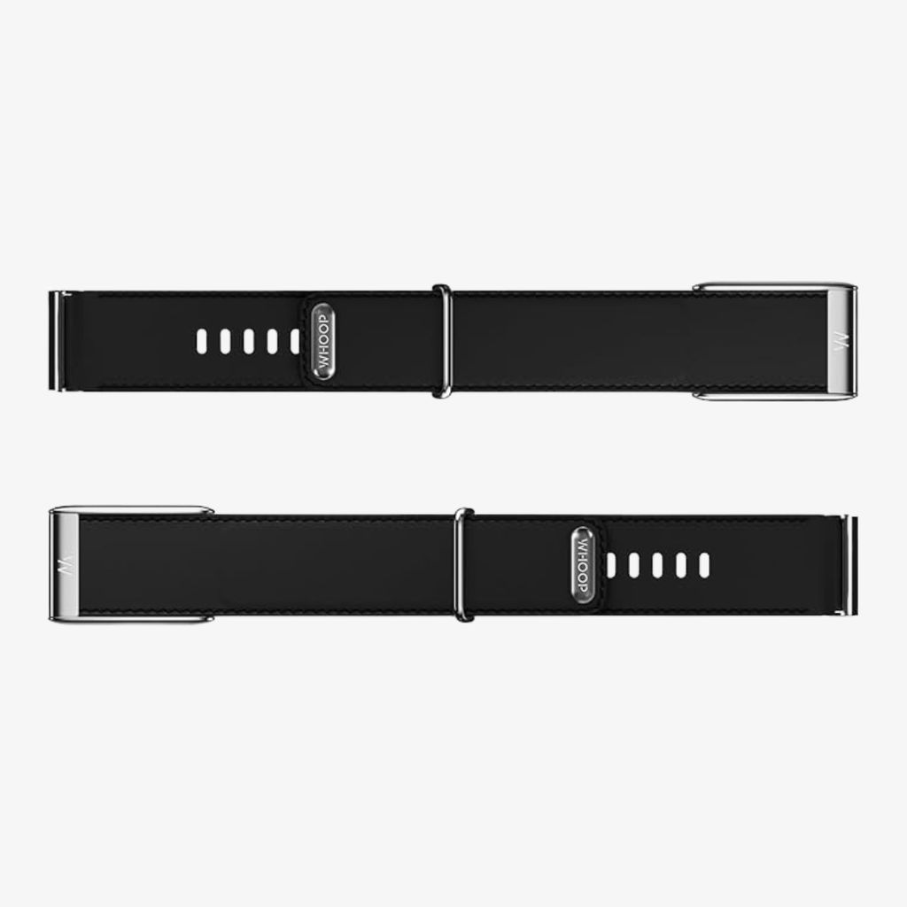 LeatherLuxe Straight Band - MG - Black/Cream with Titanium - Image 1