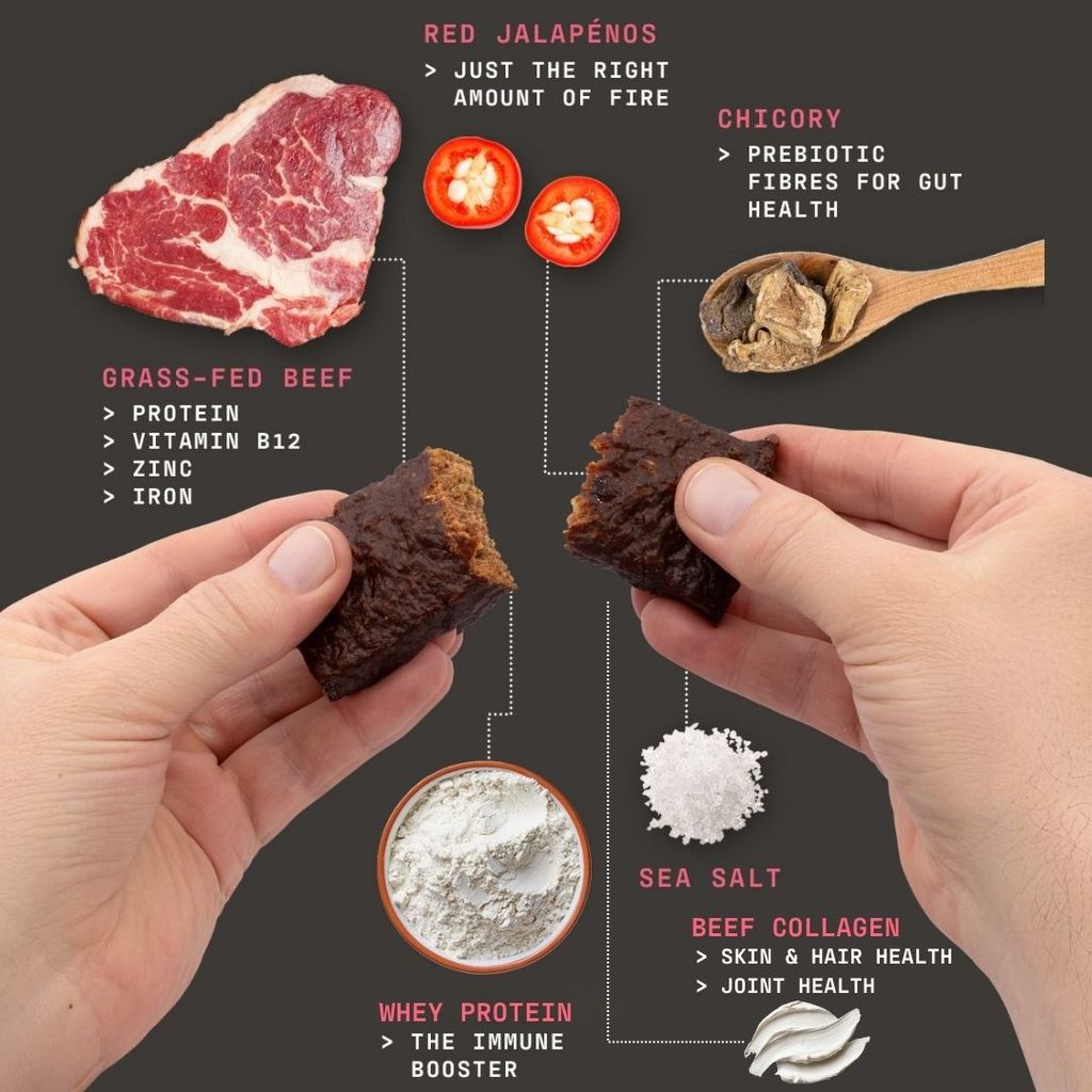 Grass-Fed Beef Bar - Chilli - Image 4