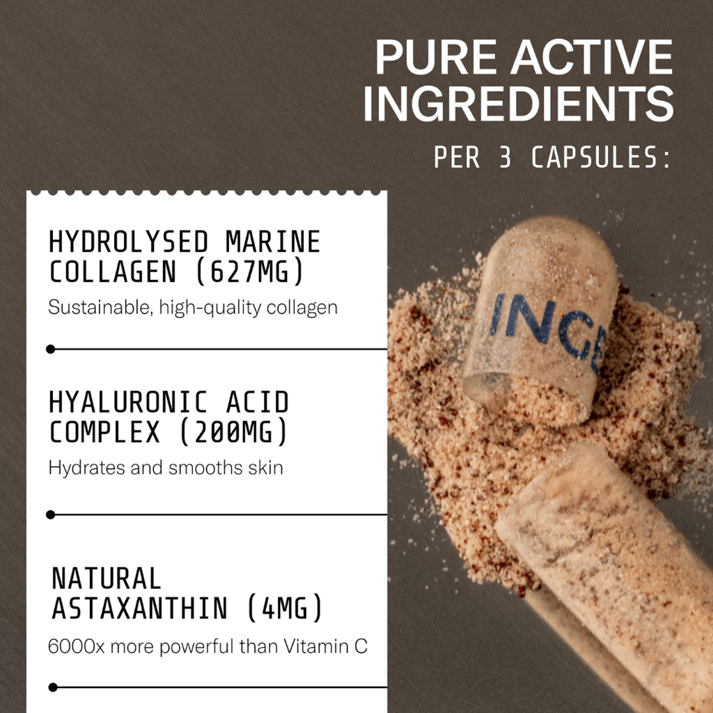 Collagen+ Hydrolysed Marine Collagen Capsules - Image 6