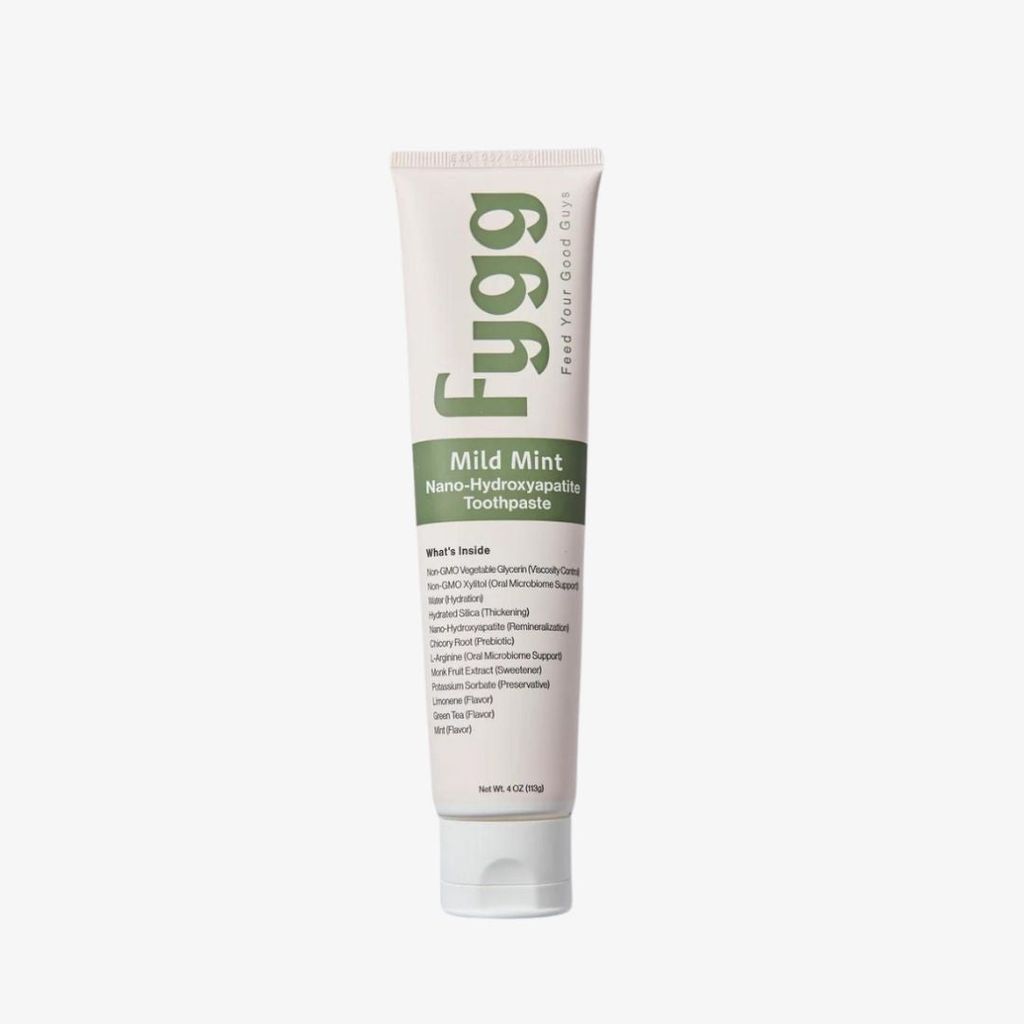 Nano-Hydroxyapatite Toothpaste with Prebiotics - Mild Mint - Image 1
