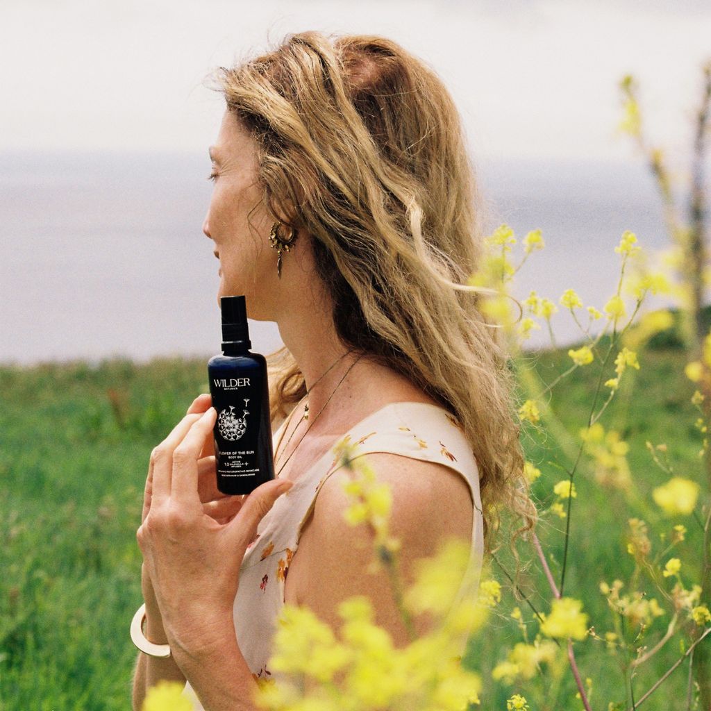 Flower of the Sun Body Oil - Calendula Oil, Rose Hip Oil, Sandalwood - Image 3