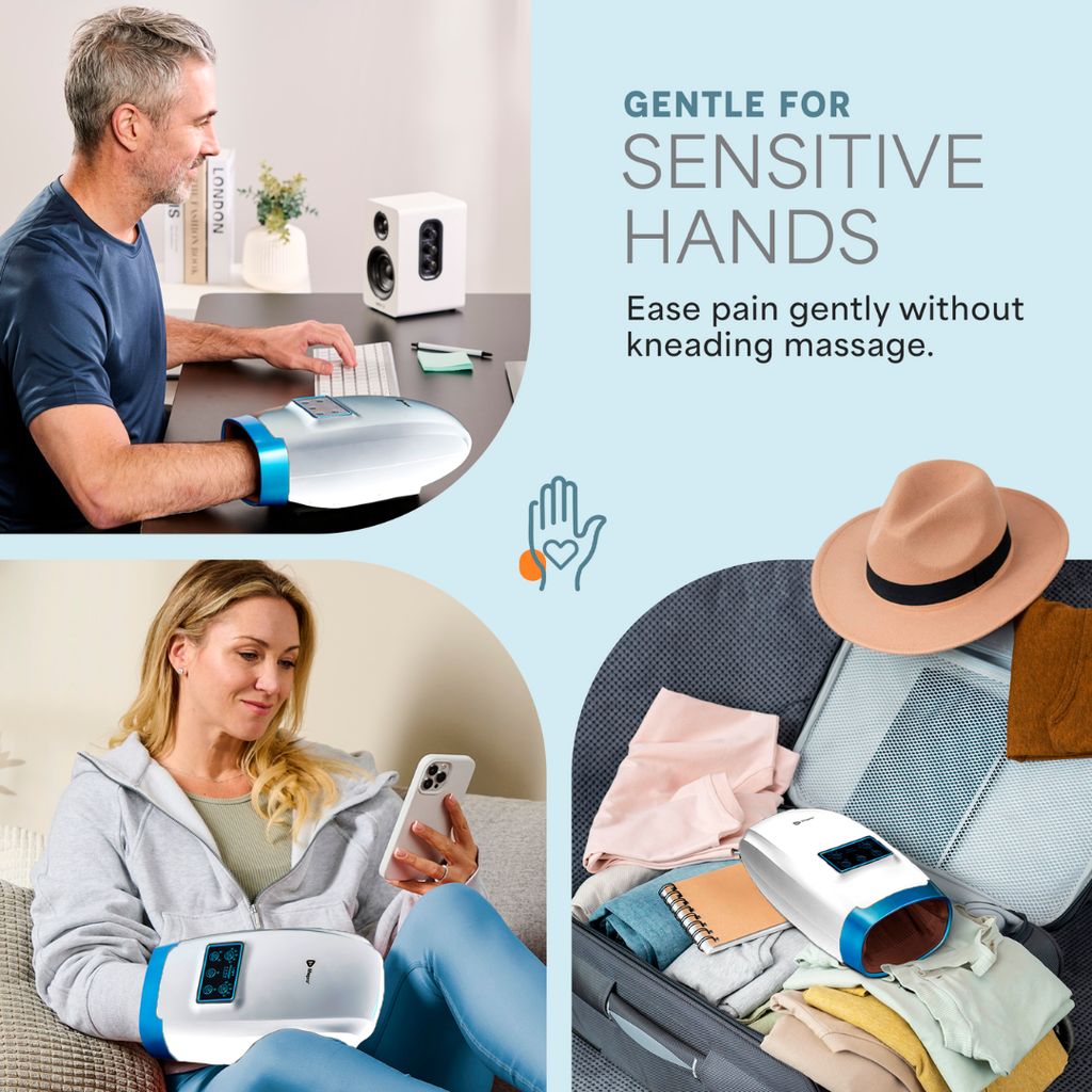 Legra Hand Massager - White - Image 3