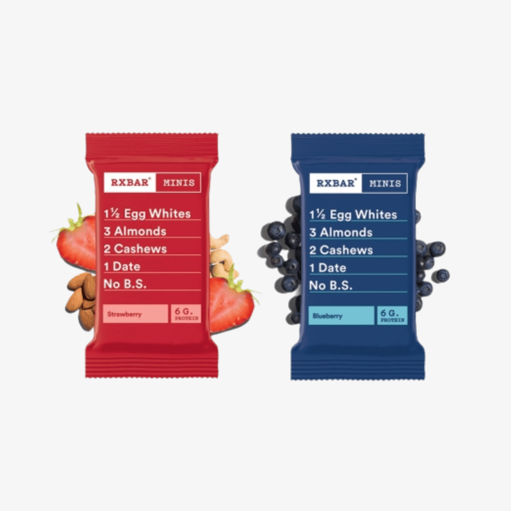 Minis Protein Bars Variety Pack, Strawberry, Blueberry - Image 5