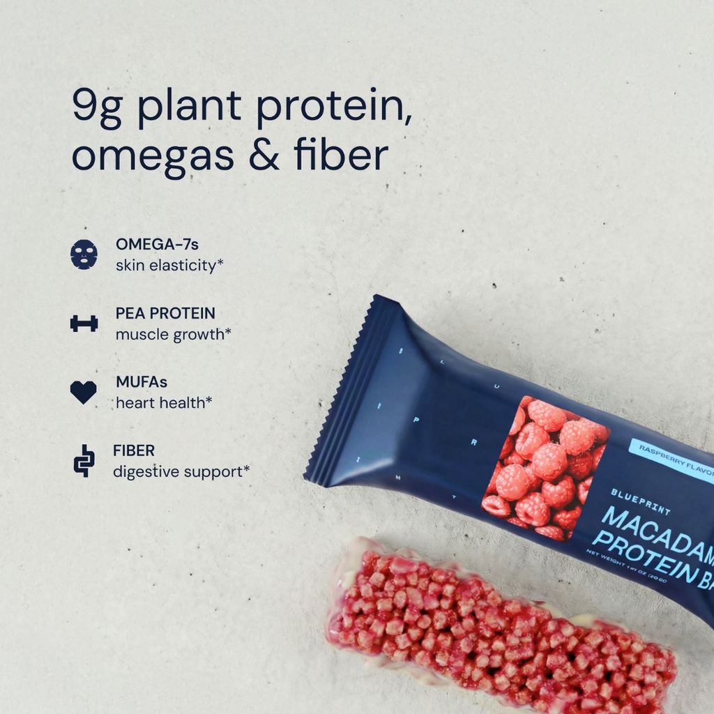 Macadamia Protein Bar - Raspberry - Image 3