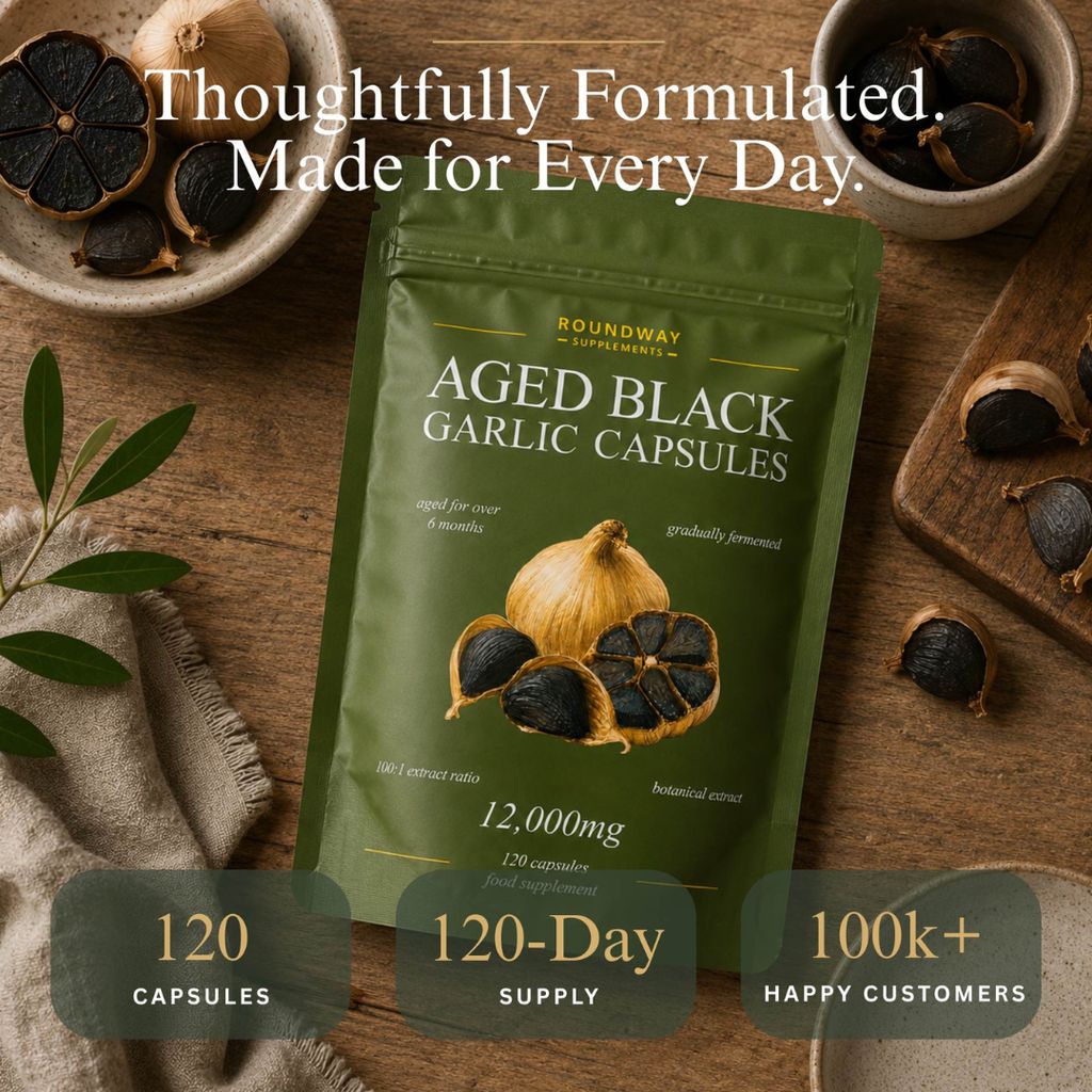 Aged Black Garlic Capsules - Image 6
