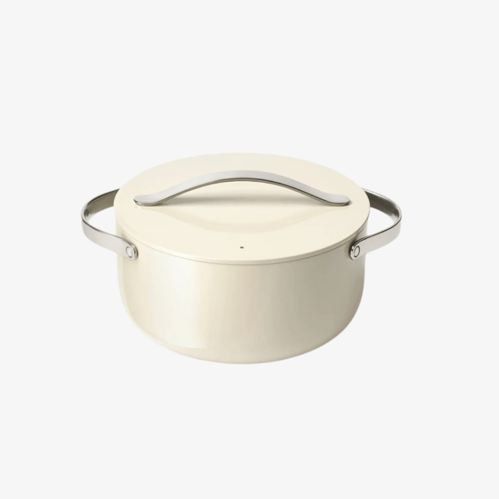 Non-Toxic Ceramic Non-Stick Cookware Set Cream - Image 5