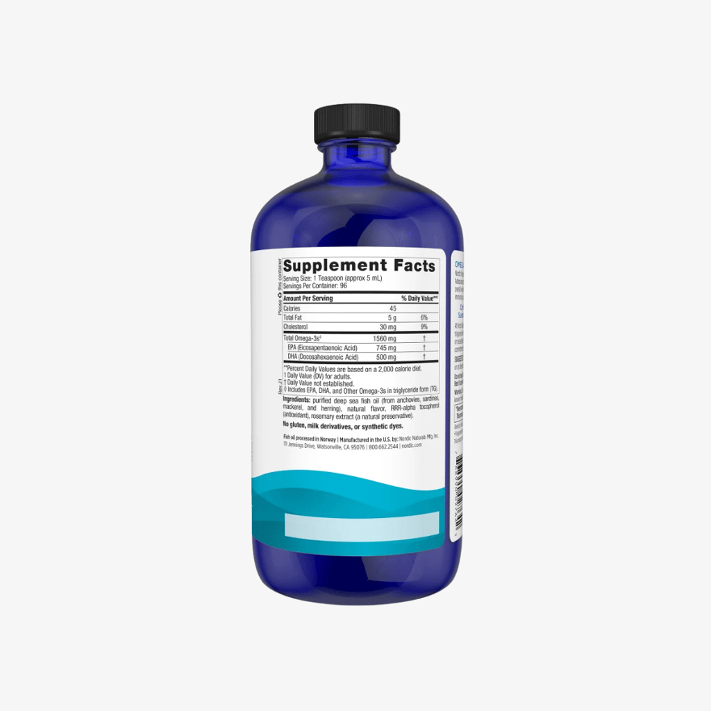 Omega-3 Liquid - Lemon - Image 3